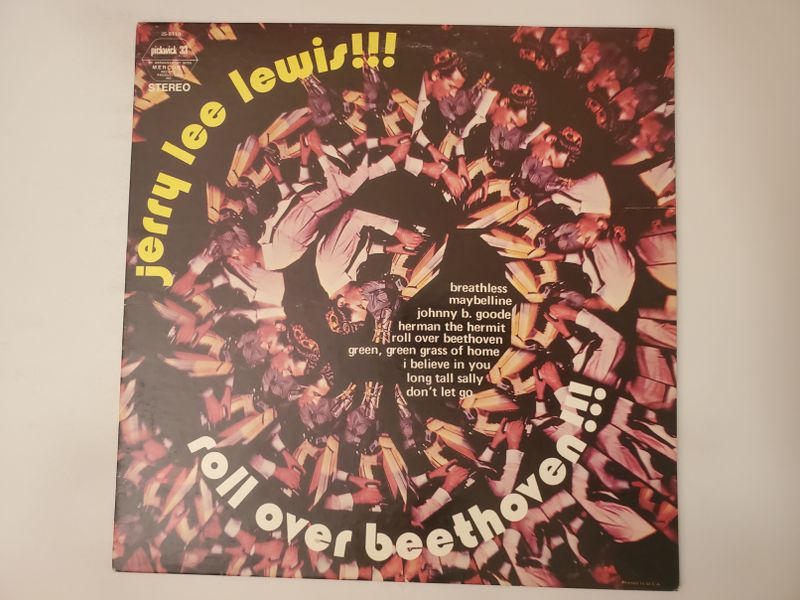Jerry Lee Lewis Roll Over Beethoven vinyl record
